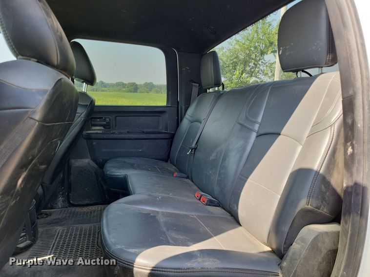 image for item LS9741 2021 Dodge Ram 3500  Crew Cab utility bed pickup truck