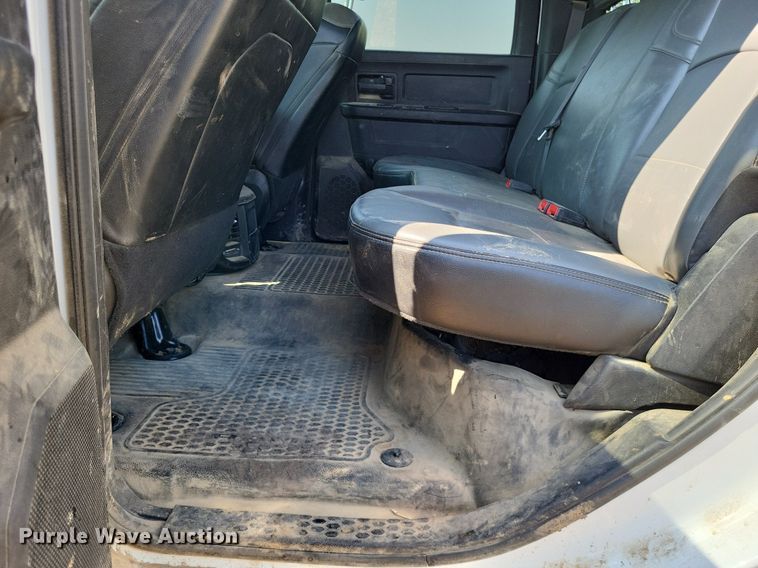 image for item LS9741 2021 Dodge Ram 3500  Crew Cab utility bed pickup truck