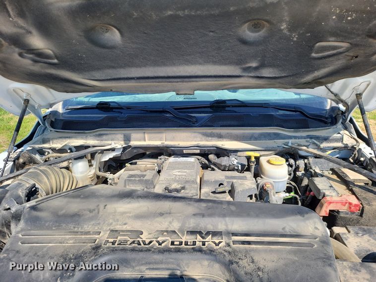 image for item LS9741 2021 Dodge Ram 3500  Crew Cab utility bed pickup truck