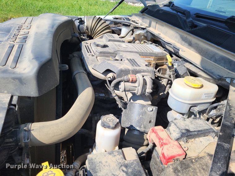 image for item LS9741 2021 Dodge Ram 3500  Crew Cab utility bed pickup truck