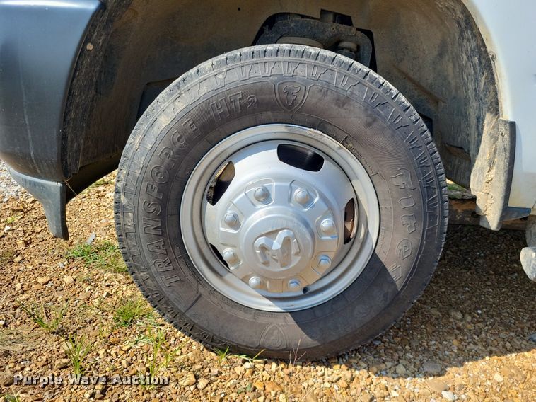 image for item LS9741 2021 Dodge Ram 3500  Crew Cab utility bed pickup truck