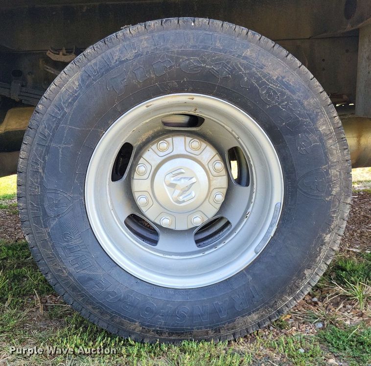 image for item LS9741 2021 Dodge Ram 3500  Crew Cab utility bed pickup truck