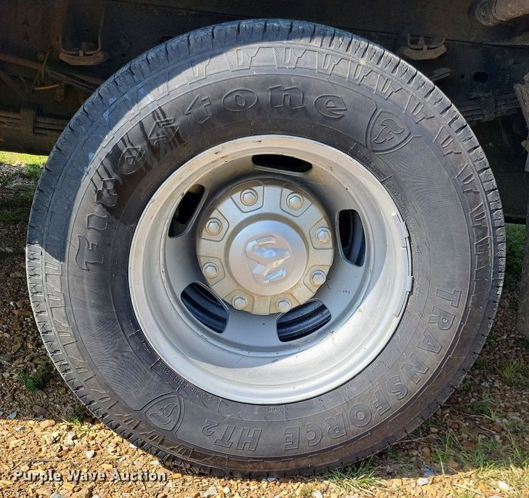 image for item LS9741 2021 Dodge Ram 3500  Crew Cab utility bed pickup truck