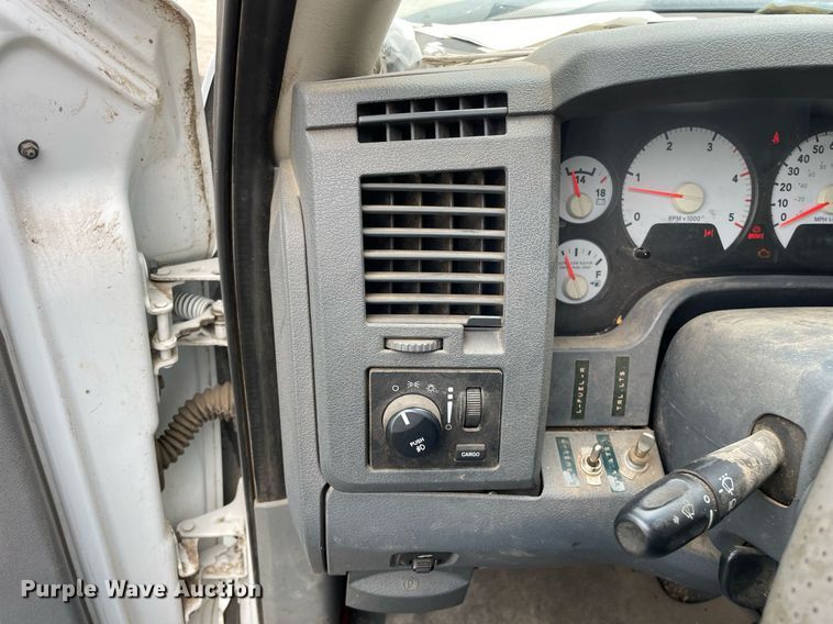 image for item LV9807 2007 Dodge Ram 3500HD  Quad Cab dump bed pickup truck