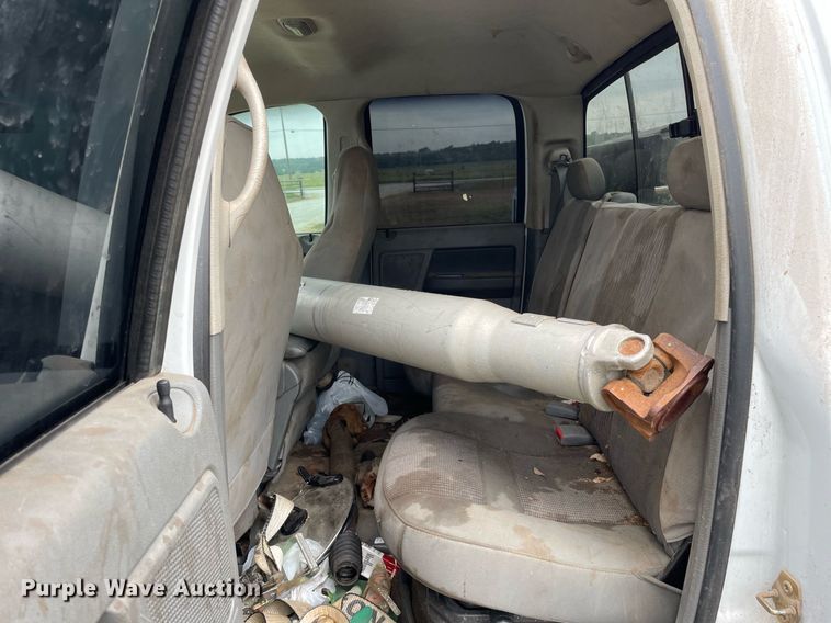 image for item LV9807 2007 Dodge Ram 3500HD  Quad Cab dump bed pickup truck