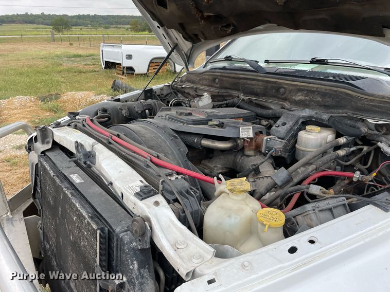 image for item LV9807 2007 Dodge Ram 3500HD  Quad Cab dump bed pickup truck