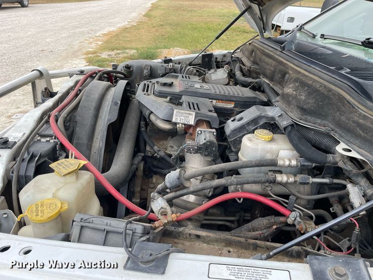 image for item LV9807 2007 Dodge Ram 3500HD  Quad Cab dump bed pickup truck