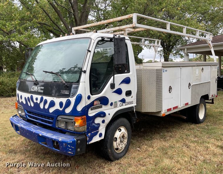 image for item LV9808 1996 GMC W4 Forward utility / service truck