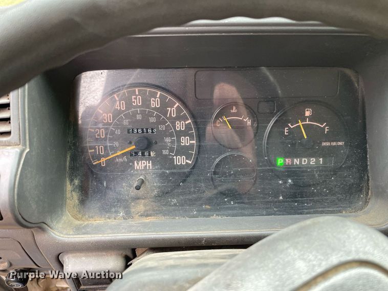 image for item LV9808 1996 GMC W4 Forward utility / service truck