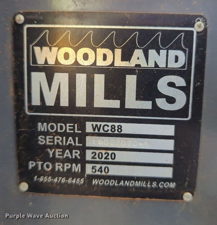 image for item LY9355 2020 Woodland Mills WC88  wood chipper