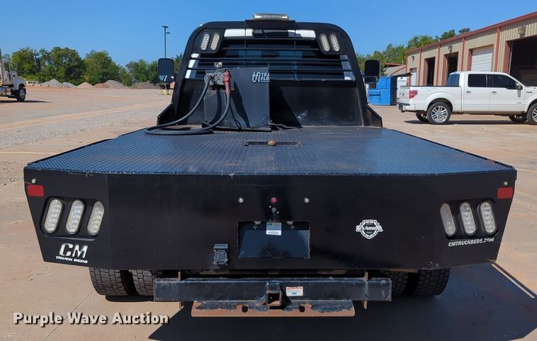 image for item LY9357 2018 Dodge Ram 5500HD  flatbed truck