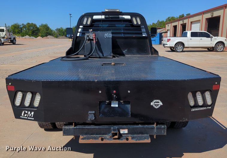 image for item LY9357 2018 Dodge Ram 5500HD  flatbed truck