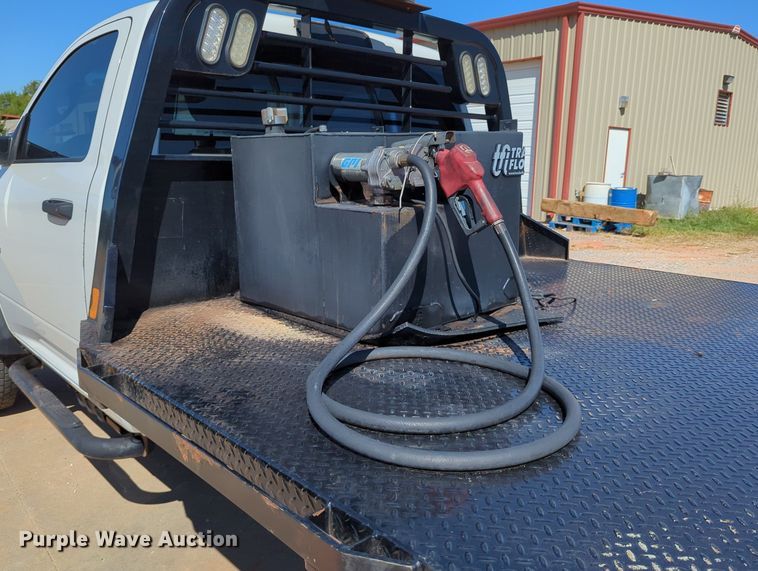 image for item LY9357 2018 Dodge Ram 5500HD  flatbed truck