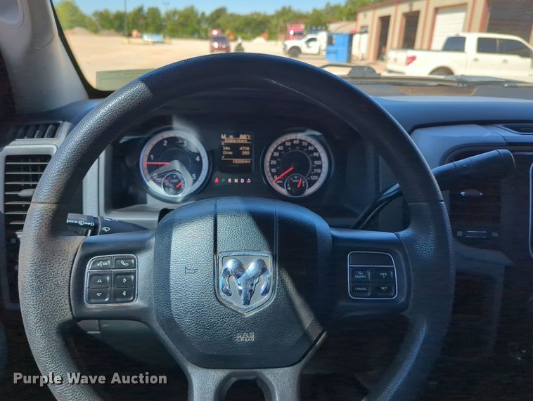 image for item LY9357 2018 Dodge Ram 5500HD  flatbed truck