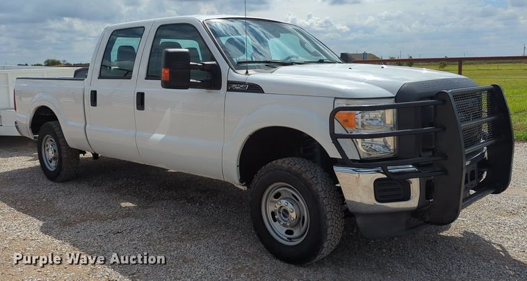 image for item LY9392 2013 Ford F250 Super Duty XL  Crew Cab pickup truck