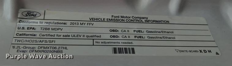 image for item LY9392 2013 Ford F250 Super Duty XL  Crew Cab pickup truck