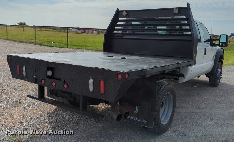 image for item LY9400 2012 Ford F550 Super Duty  Crew Cab flatbed truck