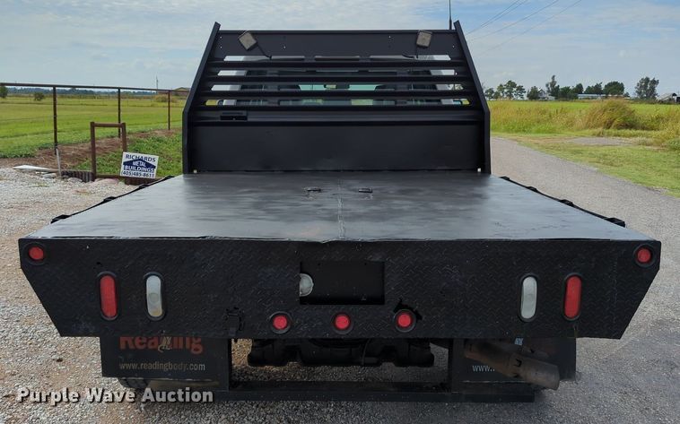 image for item LY9400 2012 Ford F550 Super Duty  Crew Cab flatbed truck