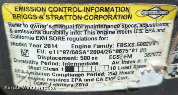 image for item LY9403 Swisher FC17560BS  lawn mower