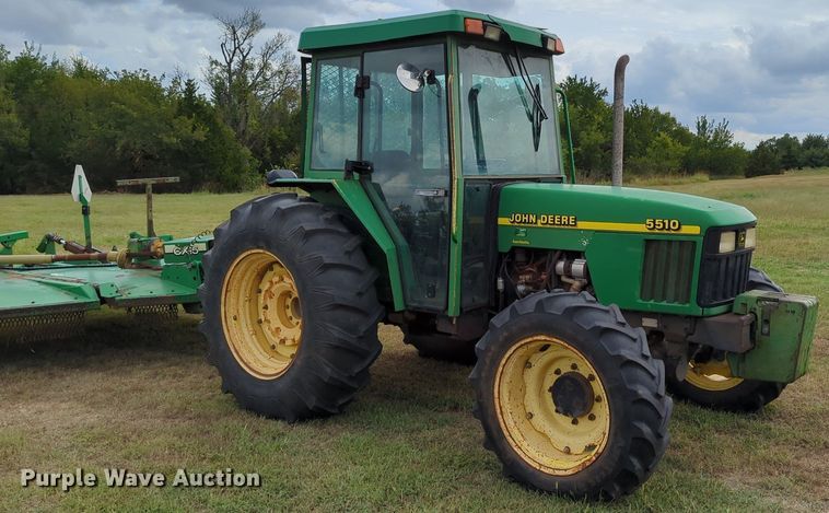 image for item LY9404 1998 John Deere 5510  MFWD tractor