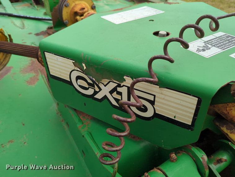 image for item LY9405 John Deere CX15  batwing rotary mower