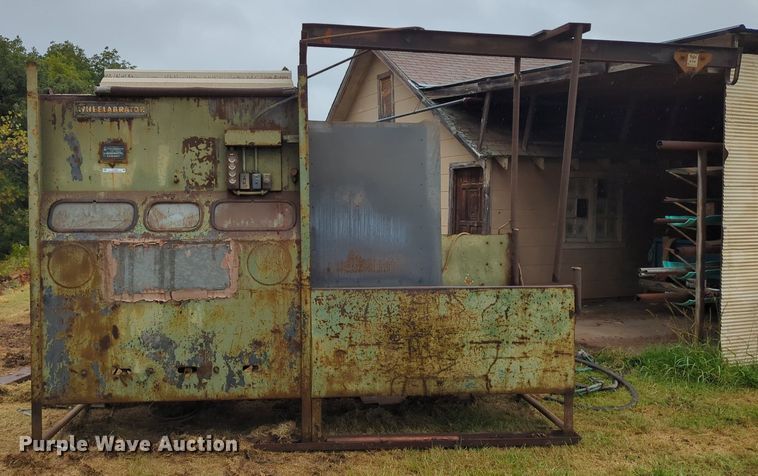 image for item LY9408 Wheelabrator Liquamatte  media sand blasting cabinet