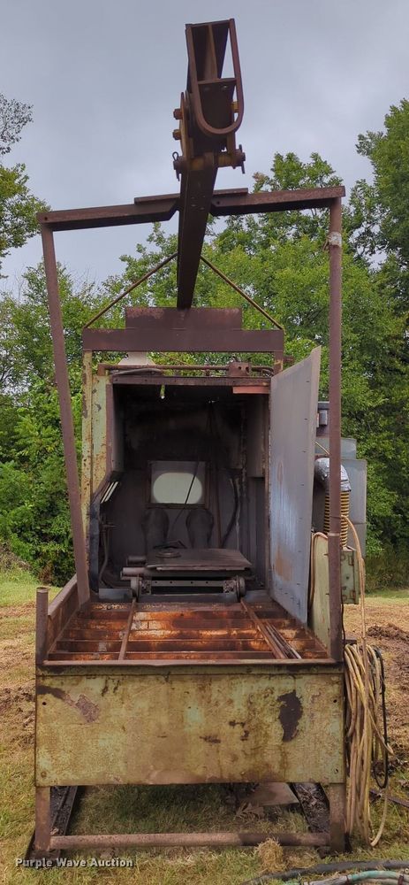 image for item LY9408 Wheelabrator Liquamatte  media sand blasting cabinet