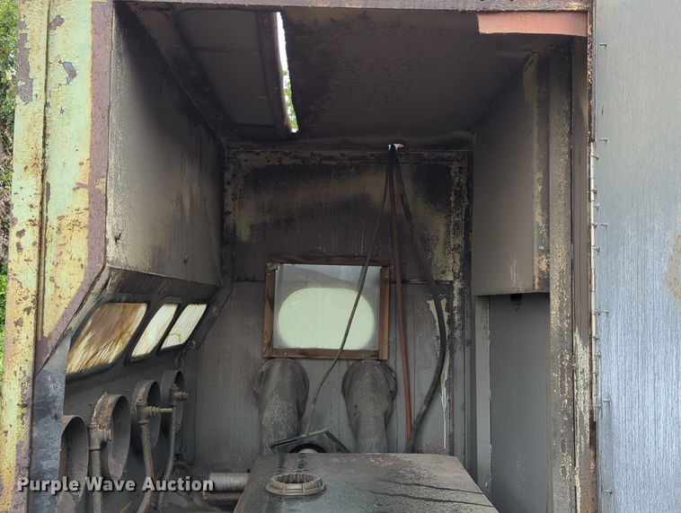 image for item LY9408 Wheelabrator Liquamatte  media sand blasting cabinet