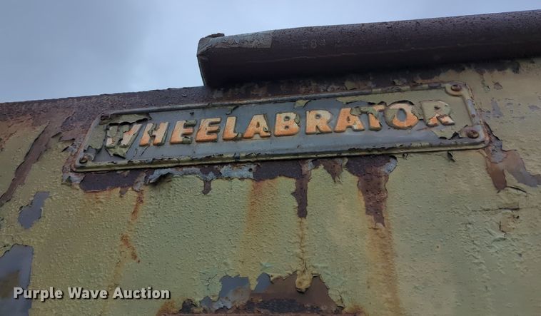 image for item LY9408 Wheelabrator Liquamatte  media sand blasting cabinet