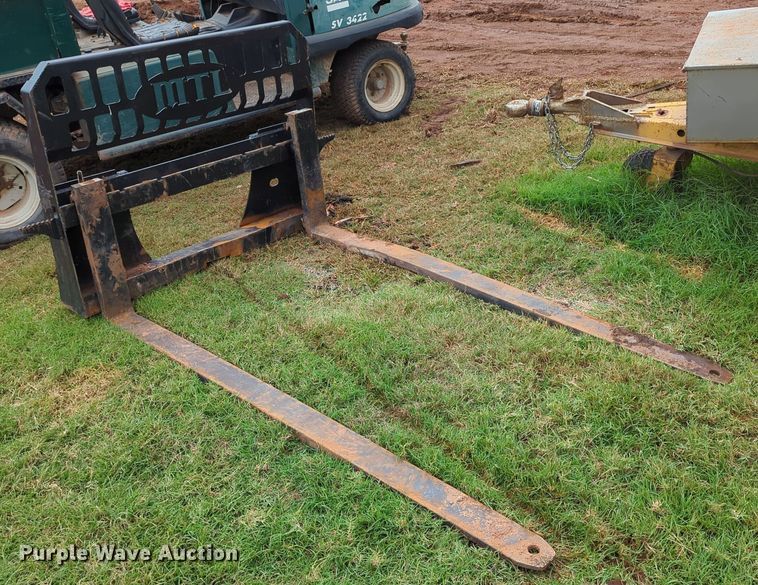 image for item LY9414 MTL  skid steer forks