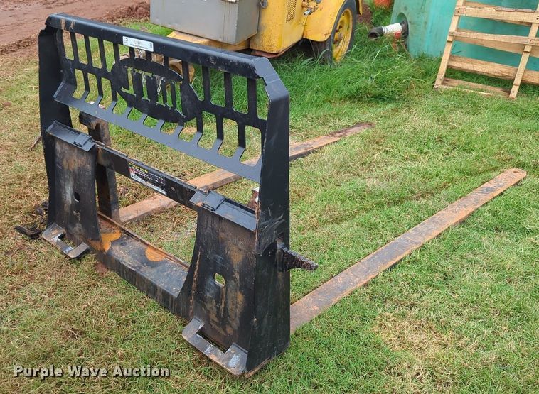 image for item LY9414 MTL  skid steer forks