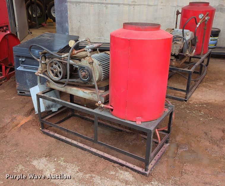 image for item LY9418 (2) shop built pressure washers