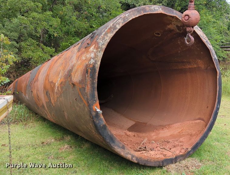 image for item LY9425 35' L x 8' diameter steel culvert