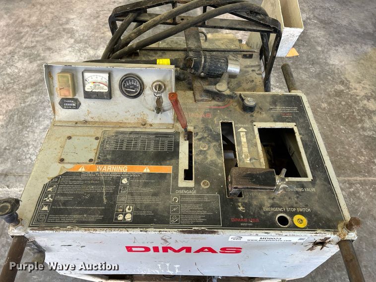image for item MD9023 2005 Dimas FS3000E  concrete saw