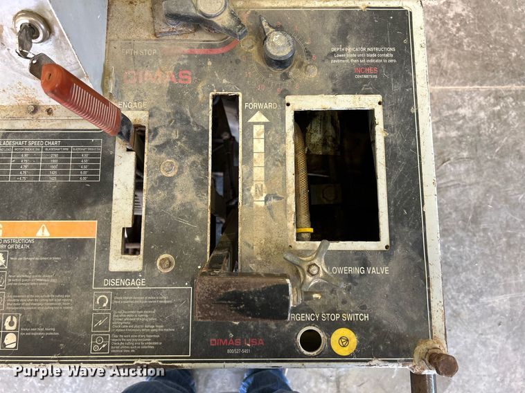 image for item MD9023 2005 Dimas FS3000E  concrete saw