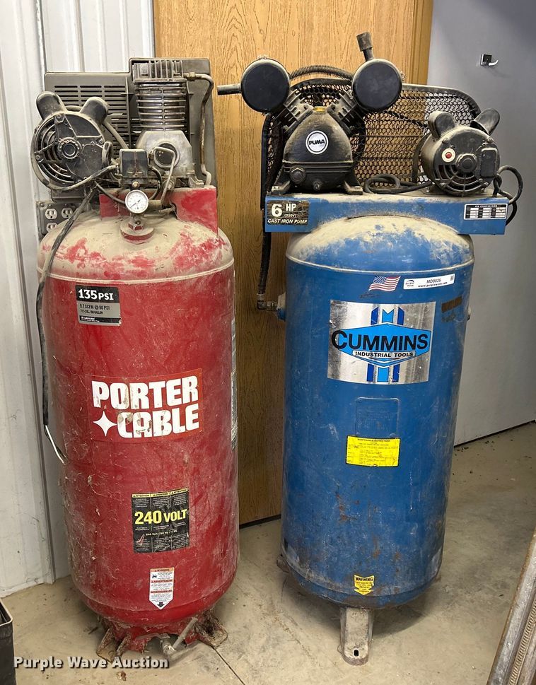 image for item MD9026 (2) air compressors