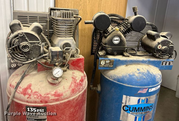 image for item MD9026 (2) air compressors