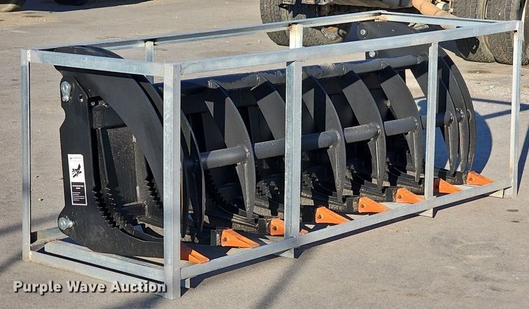 image for item MH9340 2023  78" W skid steer grapple bucket