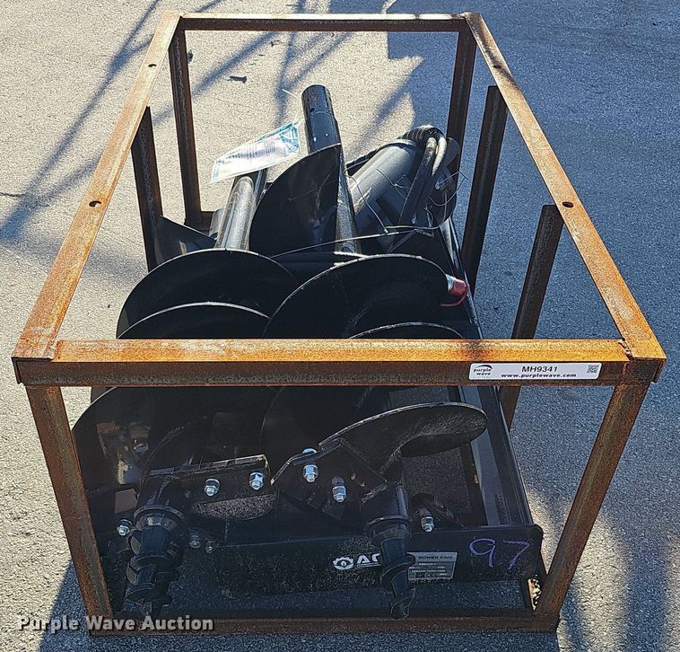image for item MH9341 2023 Mower King SSECAG-Y  skid steer auger