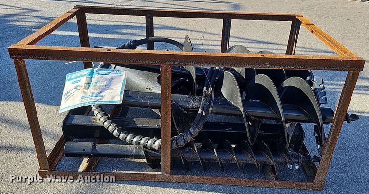 image for item MH9341 2023 Mower King SSECAG-Y  skid steer auger