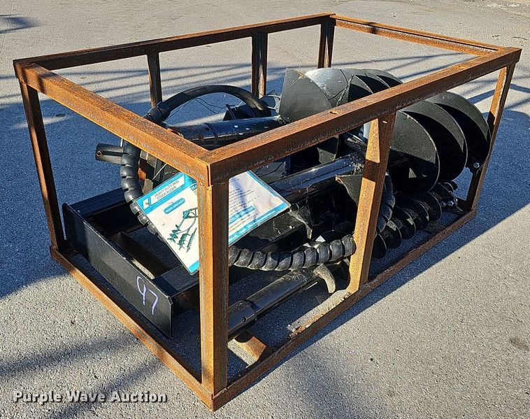 image for item MH9341 2023 Mower King SSECAG-Y  skid steer auger