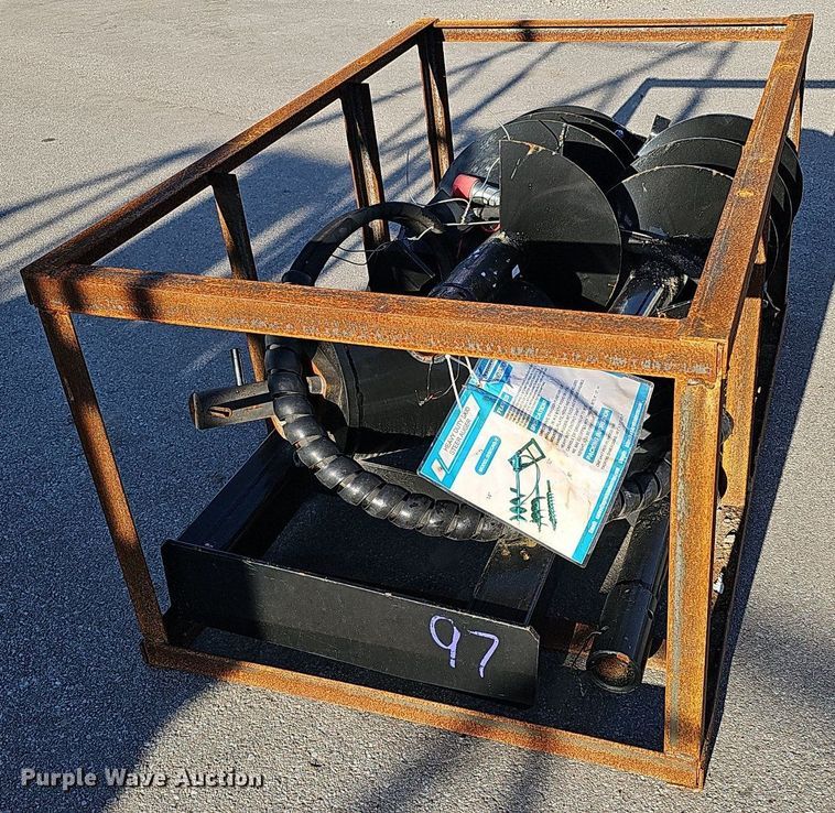 image for item MH9341 2023 Mower King SSECAG-Y  skid steer auger