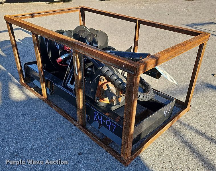 image for item MH9341 2023 Mower King SSECAG-Y  skid steer auger