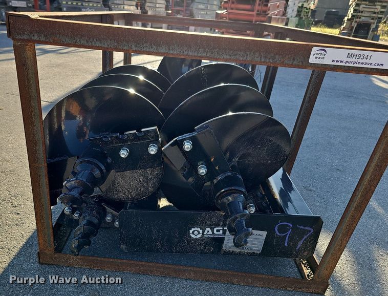 image for item MH9341 2023 Mower King SSECAG-Y  skid steer auger