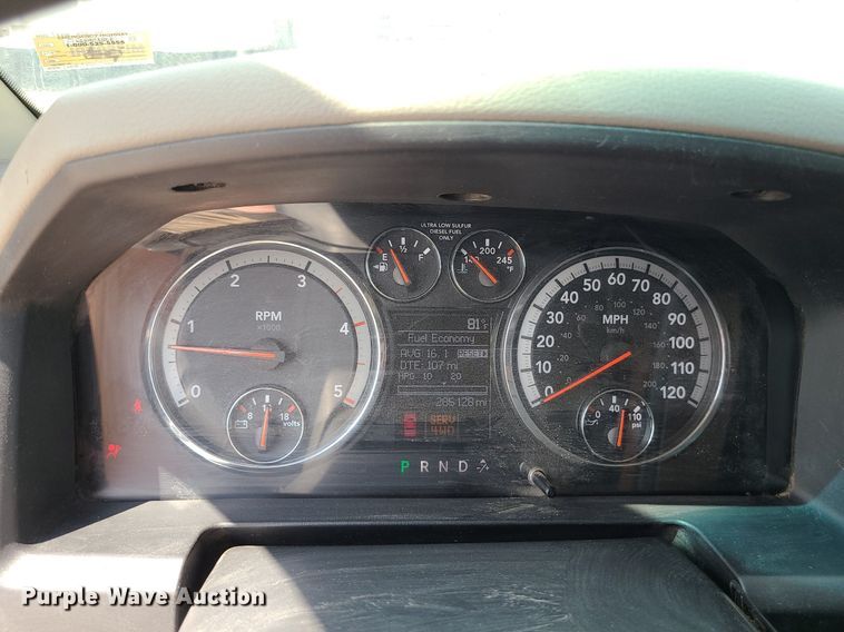 image for item MJ9337 2012 Dodge Ram 2500  Crew Cab pickup truck