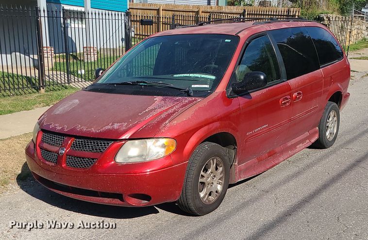 image for item MJ9351 2003 Dodge Grand Caravan EX  handicap accessible van