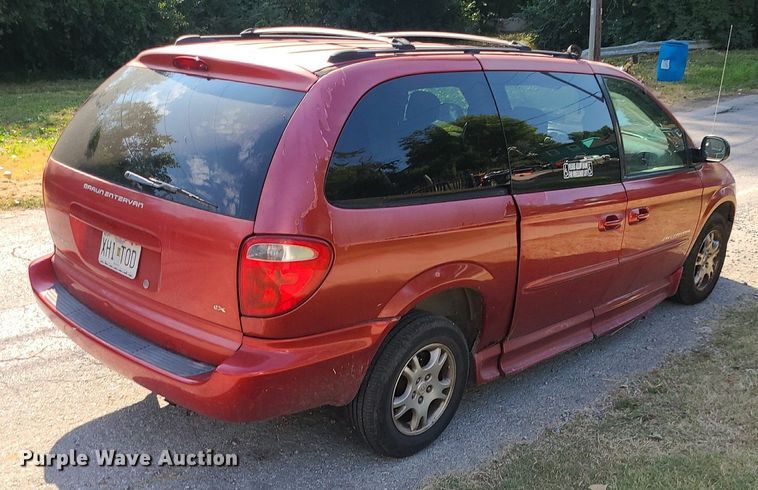 image for item MJ9351 2003 Dodge Grand Caravan EX  handicap accessible van