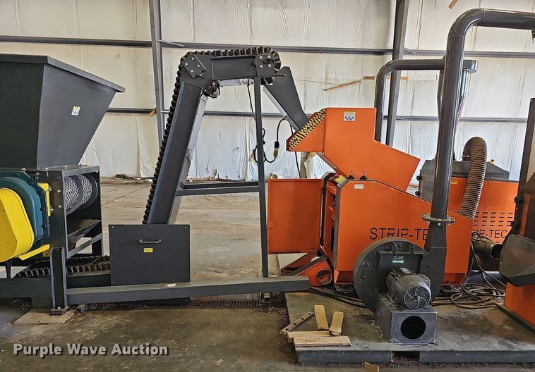 image for item MP9445 2011 Strip-Tec 600  cable granulator and separator