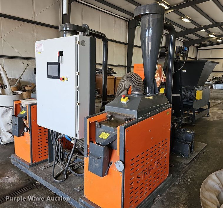 image for item MP9445 2011 Strip-Tec 600  cable granulator and separator