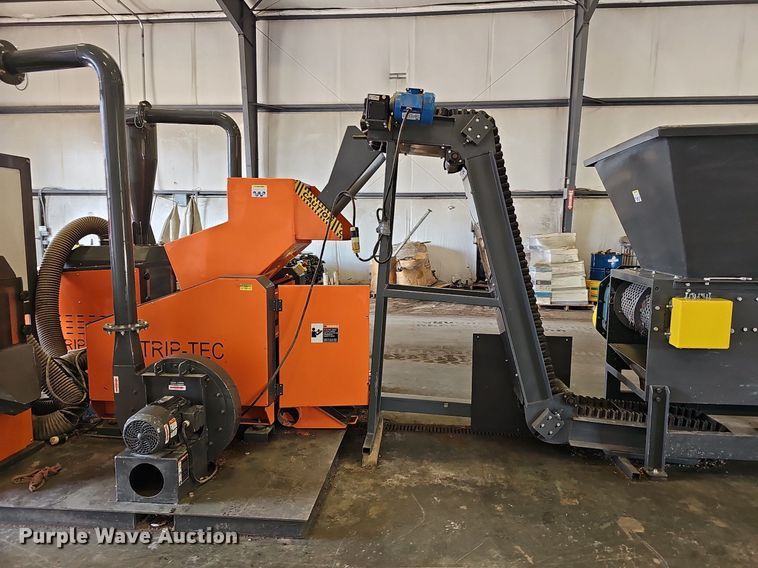 image for item MP9445 2011 Strip-Tec 600  cable granulator and separator